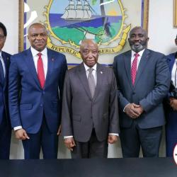 President Boakai Receives UBA Group