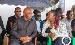 President  Boakai Pays Condolence Visit to the Home of Former First Lady Madam Nancy Doe