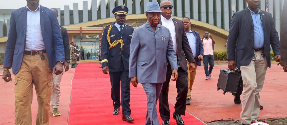 President Boakai Departs for Working Visit to Türkiye