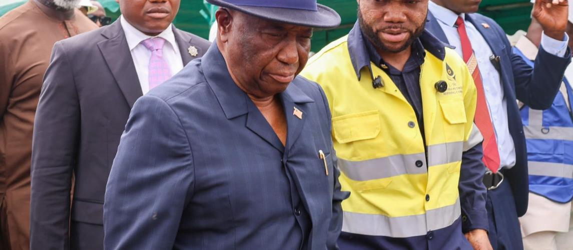 President Boakai Tours LPRC