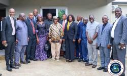 President Boakai Meets Senate Leadership
