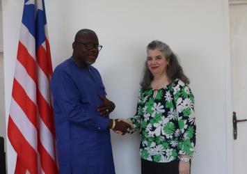 US Embassy Chargé d’Affaires Pays Courtesy Call on Information Minister