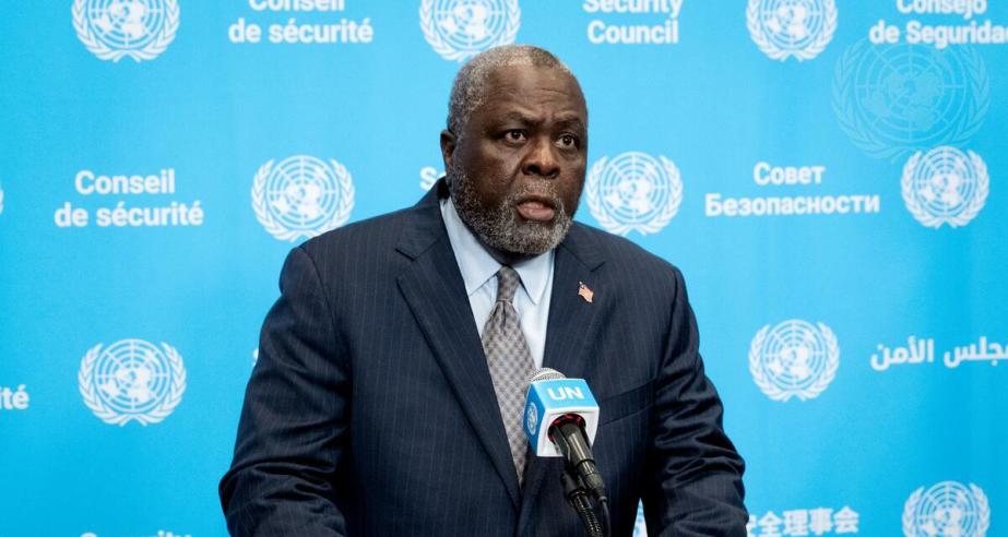 Statement delivered by Ambassador Lewis G. Brown II, Liberia’s Permanent Representative to the United Nations, at the installation ceremony of the national flags of the newly elected non-permanent members of the United Nations Security Council for the 2026–2027 term, held today at UN Headquarters. Liberia is one of the five newly elected non-permanent members, alongside Bahrain, Colombia, the Republic of the Congo, and Latvia.