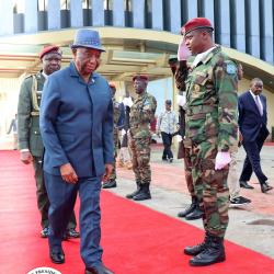 President Boakai Departs Liberia to Attend West Africa Economic Summit in Nigeria