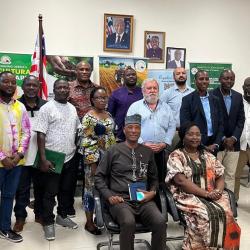 Group photo taken at the end of the STARP Implementation Support Mission