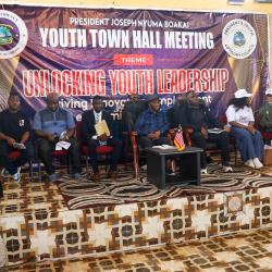 President Boakai Town Hall Meeting