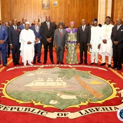 President Boakai Commissions Central Bank Executives