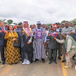 President Boakai Concludes  Liberia’s 179th Independence Anniversary with the dedication of the 81-kilometer Gbarnga–Salayea Road