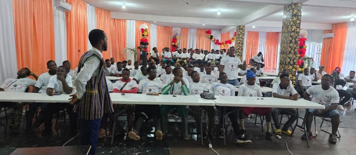 Hon. James K. Momo Urges Motorcyclists in Margibi County to Wear Helmets Hon. James K. Momo Urges Motorcyclists in Margibi County to Wear Helmets