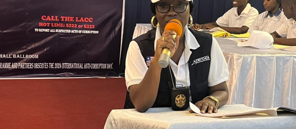Liberia Anti-Corruption Commission (LACC) Commemorates International Anti-Corruption Day Theme: &quot;Uniting with Youth Against Corruption: Shaping Tomorrow&#039;s Integrity&quot;