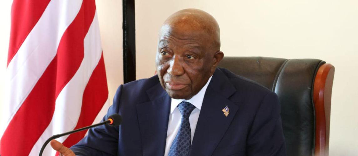 H.E. Joseph Nyuma Boakai, Sr., President of Liberia