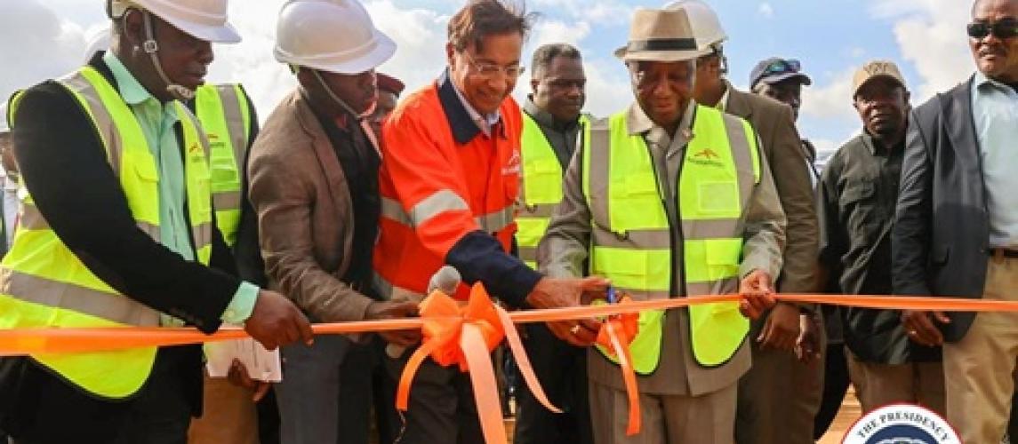 President Boakai Inaugurates US$1.4 Billion ArcelorMittal Concentrator Plant President Boakai Inaugurates US$1.4 Billion ArcelorMittal Concentrator Plant