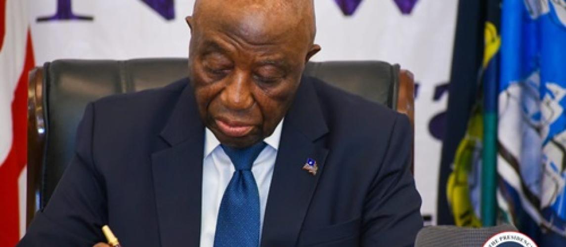 President Boakai President Boakai