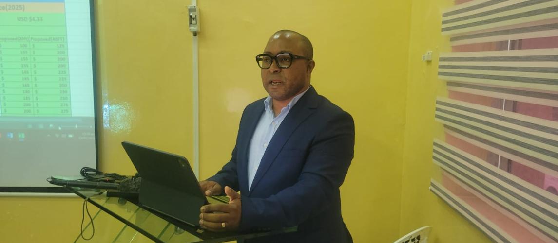 Hon. Sirleaf Ralph Tyler encouraged vehicle owners to do business exclusively with Ministry of Transport.