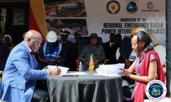 President Boakai Oversees Signing of US$125 Million in World Bank Financing Agreements.
