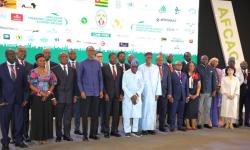 Miniter Sirleaf R. Tyler at  the African Air Transport Convention &amp; Expo 2026 in Lome, Togo