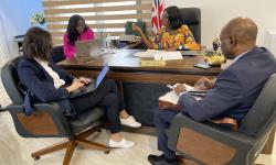 IMF Mission Team Meets with Liberia Anti-Corruption Commission(LACC)