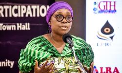 Liberia’s Minister of Foreign Affairs, Her Excellency Sara Beysolow Nyanti