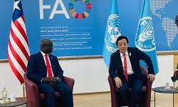 Agriculture Minister Holds High-Level Talks with FAO Director-General on Agricultural Investment