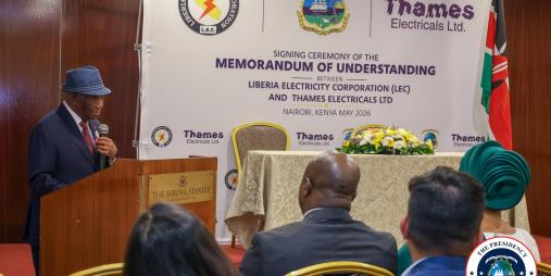 President Boakai Oversees Landmark Agreement. 