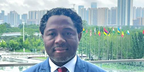 Liberia’s Deputy Minister of Foreign Affairs for International Cooperation and Economic Integration, Dr. Ibrahim Nyei,