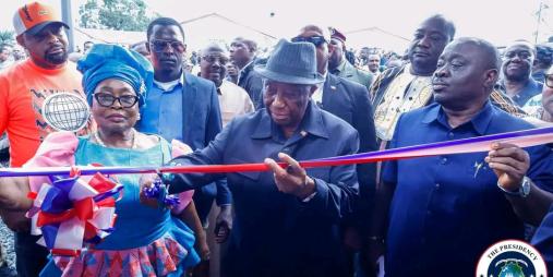 President Boakai, First Lady Dedicate Newly Renovated Gertrude Yancy Public School