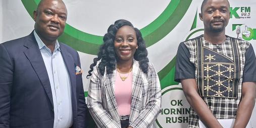 The Executive Director, Mr. James K. Kingsley, and Ms. Vivian S. Akoto, Executive Assistant in the Office of the Executive Chairperson, Made a Significant Appearance on the Center for Transparency and Accountability in Liberia (CENTAL) Hour on OK FM
