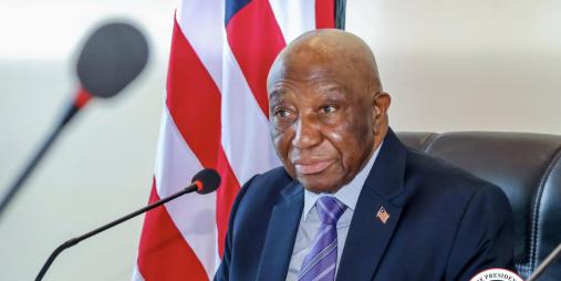 H. E. Joseph Nyuma Boakai, Sr. President of Liberia