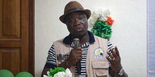 Agriculture Minister Dr. J. Alexander Nuetah 